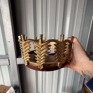 Gold Decorative Crown